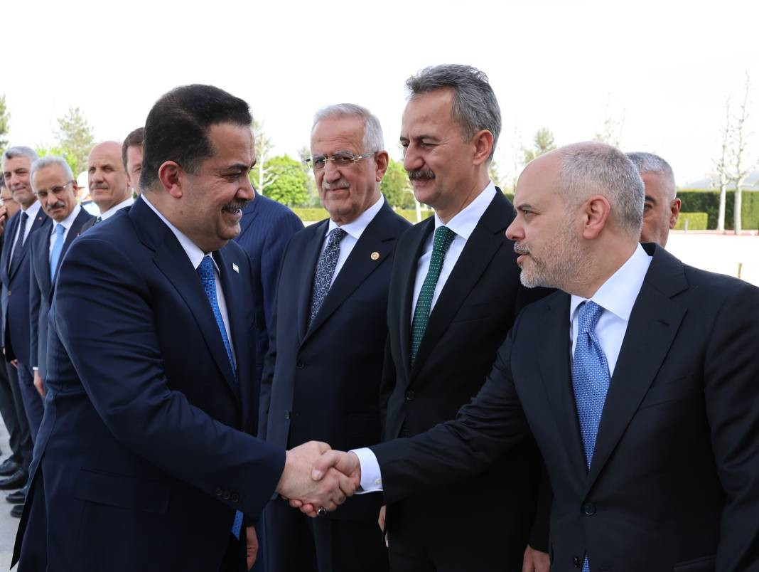 Irak Başbakanı Ankara’da! Külliye’de resmi tören: Sudani’den güç birliği mesajı... - Resim: 38